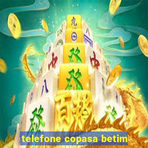 telefone copasa betim